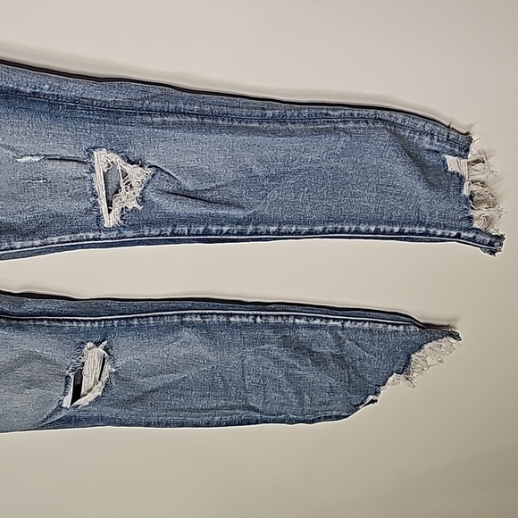 American Eagle next level stretch size high rise cropped jeggings - Picture 3 of 8